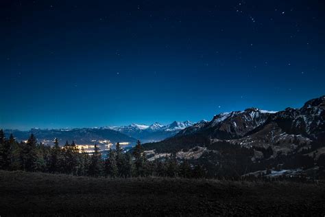 Worm's Eye View Photography of Starry Night · Free Stock Photo