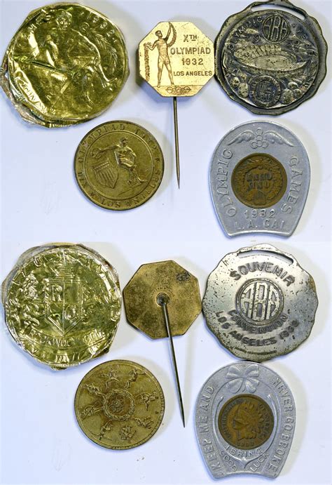 1932 Olympics Medal Collection (114616)