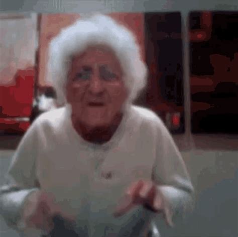 Granny Meow GIF - Granny Meow Funny - Discover & Share GIFs