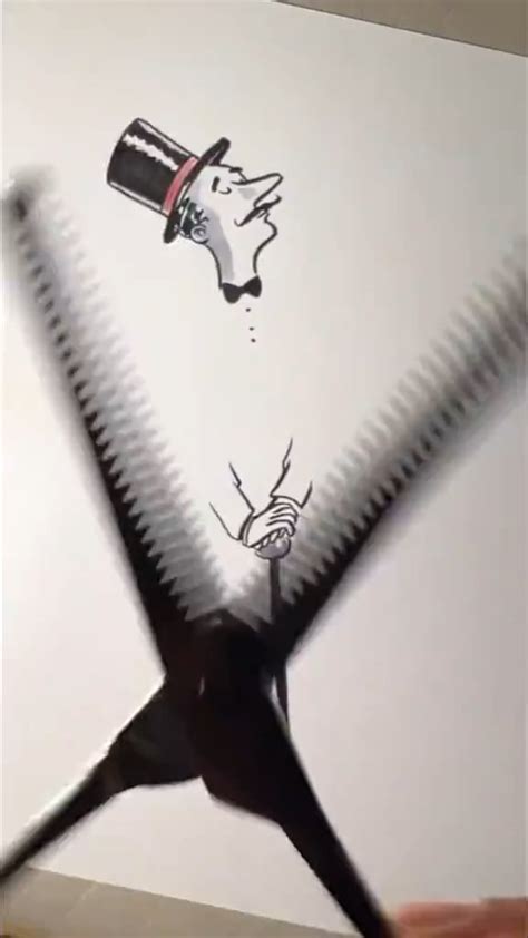 The way this artist uses shadows in his drawings : r/oddlysatisfying