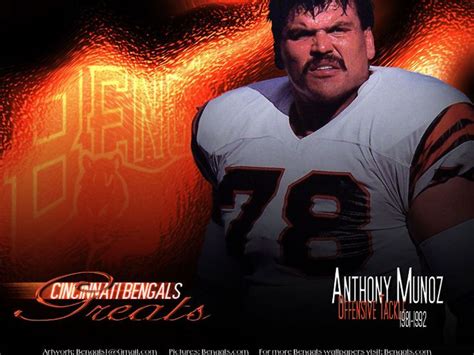 Anthony Munoz | Cincinnati, Cincinnati bengals, Bengals