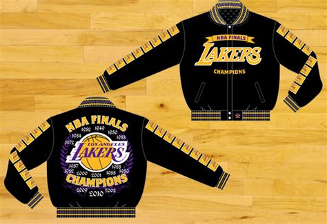 Los Angeles Lakers / NBA Finals Champions - Wool Reversible Jacket