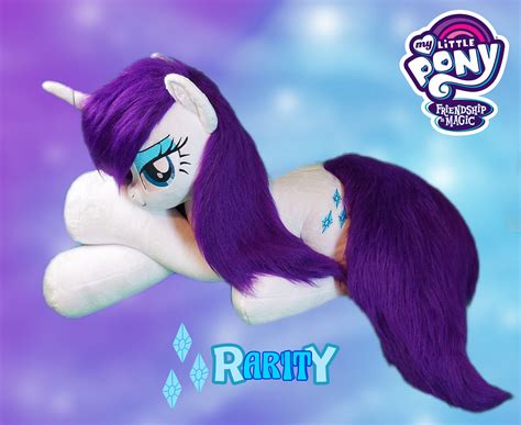 Rarity Lifesize Plush My Little Pony Plush - Etsy