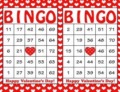 Printable Bingo Cards 1 75 - Printable Bingo Cards