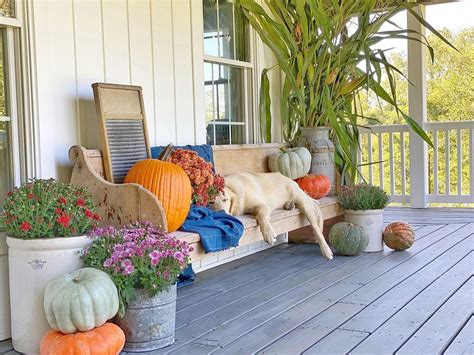 46 Stylish Fall Porch Decor Ideas to Try This Fall