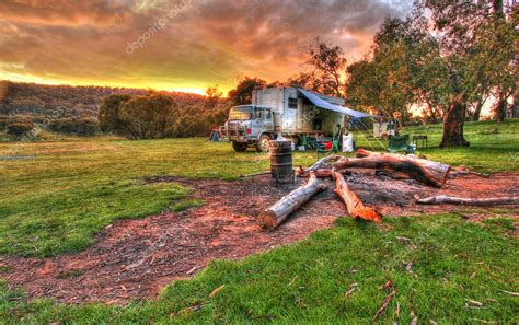 Camping in the bush — Stock Photo © cmeder #5991316