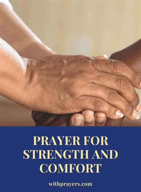 Prayer for Strength and Comfort – Blaze Faith