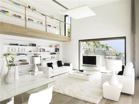 World of Architecture: Modern Home With Pure White Interior In Almunecar, Granada