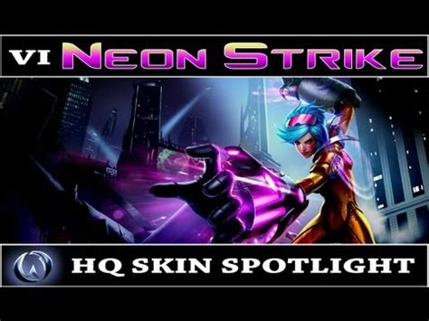 League of Legends: Neon Strike VI (HQ Skin Spotlight) - YouTube