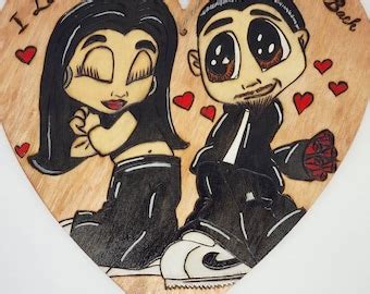 Cartoon Cholo Couple - Etsy