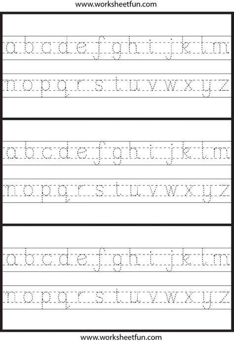 small letters tracing | Tracing letters, Lowercase letters practice ...