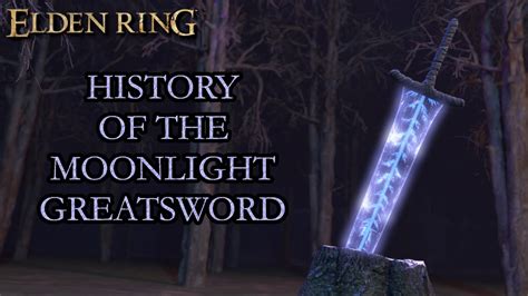 Elden Ring Lore - History of the Moonlight Greatsword - YouTube