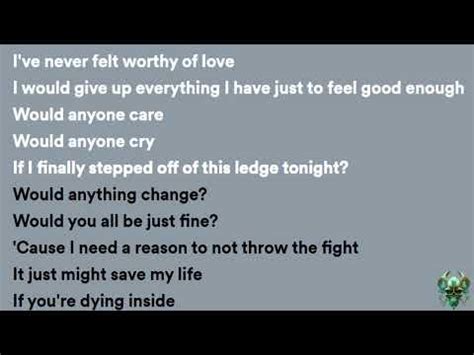 Citizen Soldier - Would Anyone Care (Lyrics) - YouTube