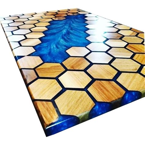 1.25 Inch Epoxy Resin Table, For Home at Rs 1800/sq ft in Agra | ID ...