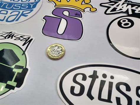 Stussy Stickers 5 Pack Stüssy Designs Skateboard Laptop Sticker - Etsy UK