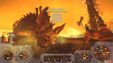 Fallout 76 Players Discover Scorchbeast Queen End-Game Boss