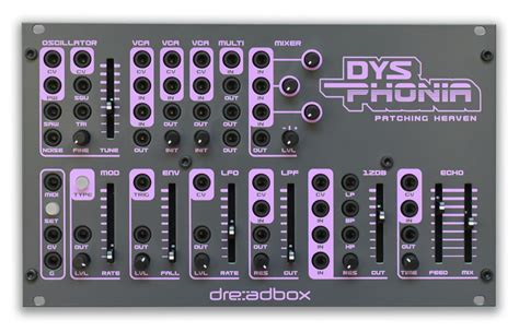 Dreadbox Offers Single Run of Dysphonia Full Voice Synth | Vintage ...