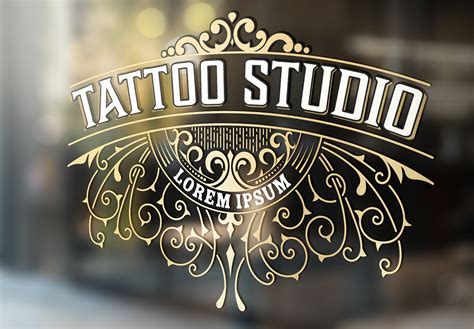 Vintage Tattoo Logo on Behance