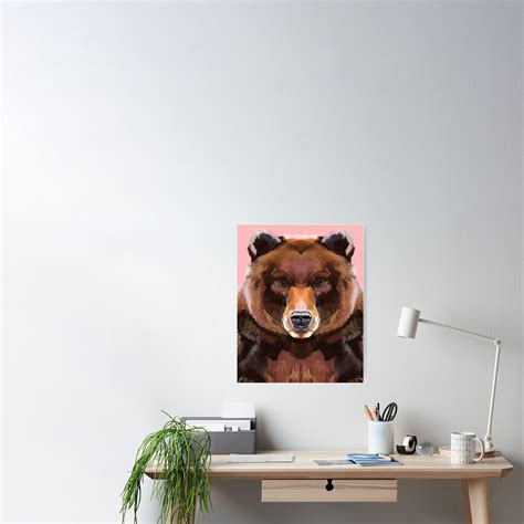 "The bear " Poster for Sale by movejulie | Redbubble