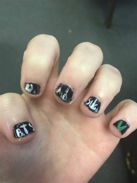 Bts nail art | K-Pop Amino