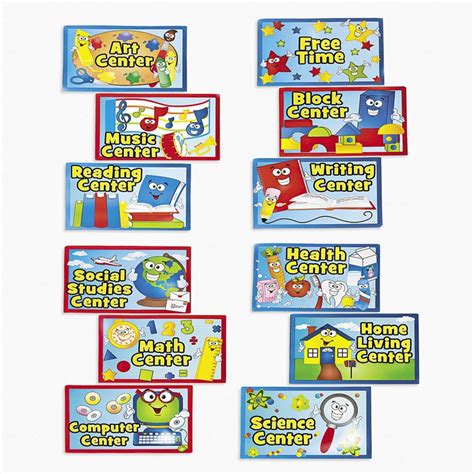 Printable Preschool Center Signs