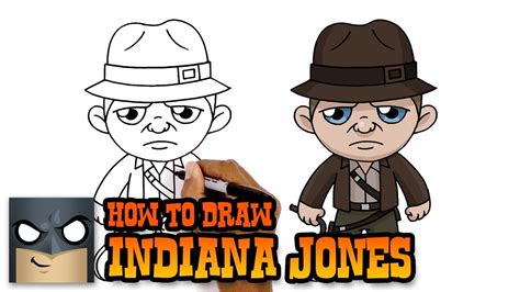 How To Draw Indiana Jones - Preferencething Cafezog