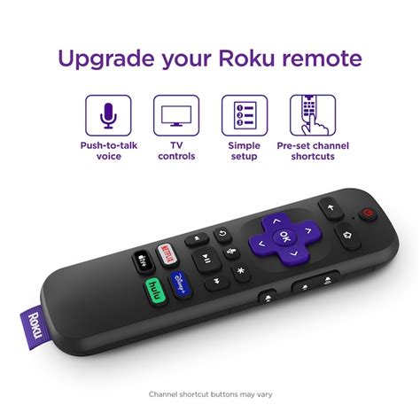 Roku 1-Device Universal Remote Control in the Universal Remotes ...