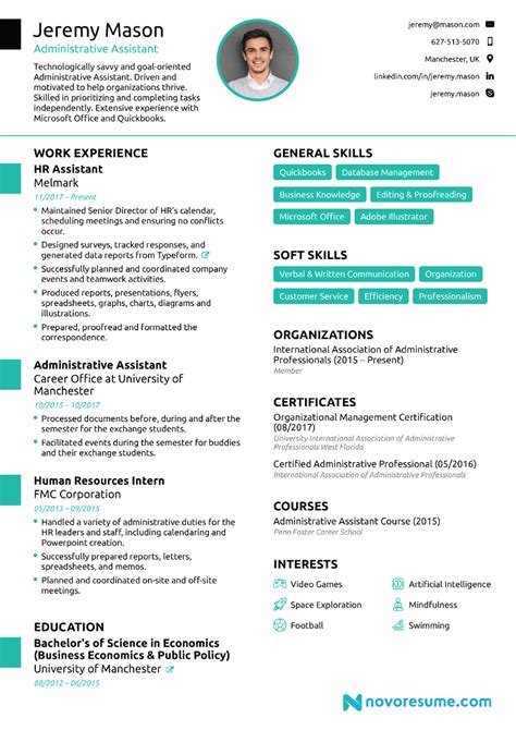 Administrative Assistant Resume [2020] - Guide & Examples | Administrative assistant resume ...