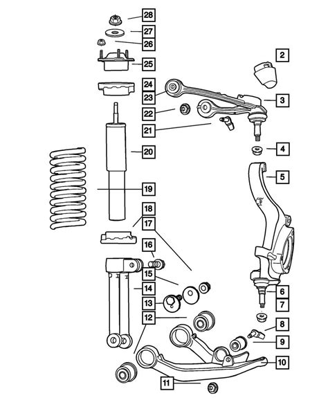 Understanding the 2005 Jeep Liberty Body Parts Diagram: A Comprehensive Guide