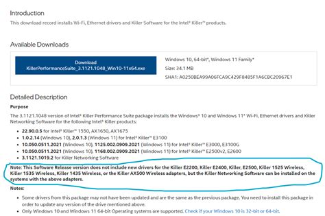 Killer Networking E2200 connection speed capped at 100mbps - Intel ...