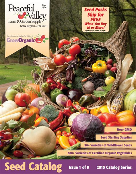 60 Free Seed Catalogs and Plant Catalogs for Your Garden | Seed catalogs, Seeds, Grow organic