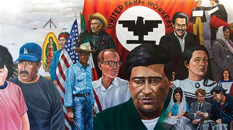 Cesar Chavez Day: Orange County Murals by Emigdio Vasquez Sr. Honor Chavez and His Activism