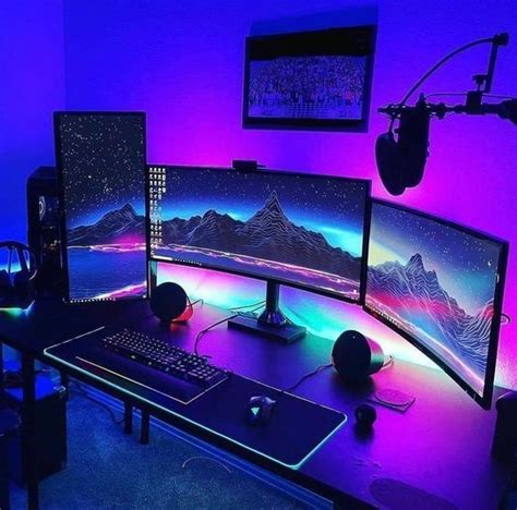 Gaming Setup Ideas in 2023 | Video game room design, Video game rooms ...