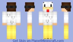 Guy in Chicken Costume Minecraft Skin