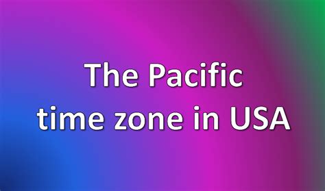 Pacific Ocean Time Zone Map Canada Map - vrogue.co