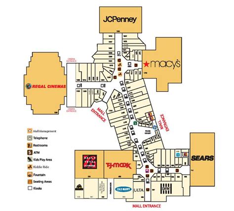 Southland Mall map #southland #southlandmall | Kids play area, Kiddie rides, Southland