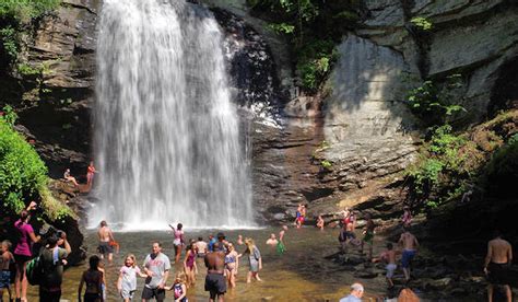 Looking Glass Falls, North Carolina Waterfall