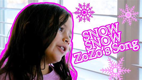 Snow Snow Song! with ZoZo | Song for Kids! - YouTube