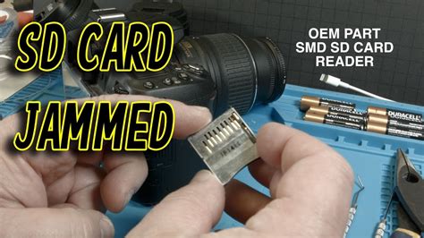 Nikon SD Card/Slot Repair - YouTube