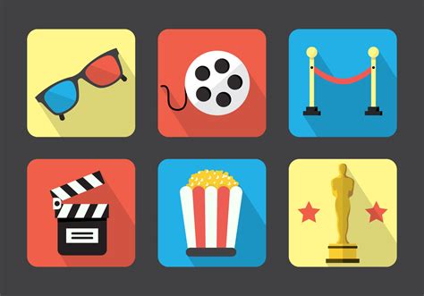 Movie Vector Icons - Download Free Vectors, Clipart Graphics & Vector Art