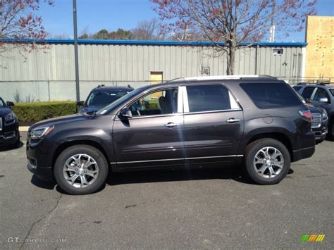 2014 Cyber Gray Metallic GMC Acadia SLT AWD #93565628 Photo #3 ...