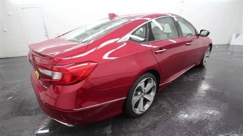 2018 Honda Accord Touring | radiant red metallic | JA030919 | Seattle | Burien | Renton - YouTube