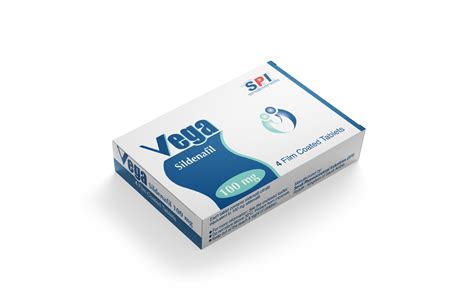 Saudi Pharmaceutical Industries | Vega 100 mg Film-coated Tablet (4 Tablets)