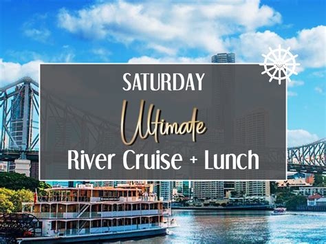 Saturday Lunch Cruise on Brisbane River