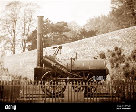 Early steam locomotive hi-res stock photography and images - Alamy