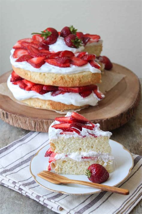 Strawberry Layer Cake- The Little Epicurean