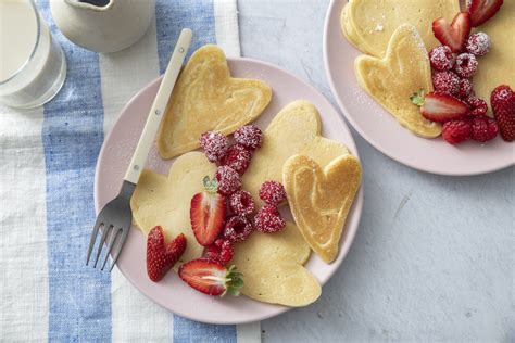 Heart Shaped Pancakes - Weelicious