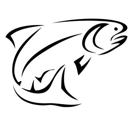 Largemouth Bass Outline - ClipArt Best