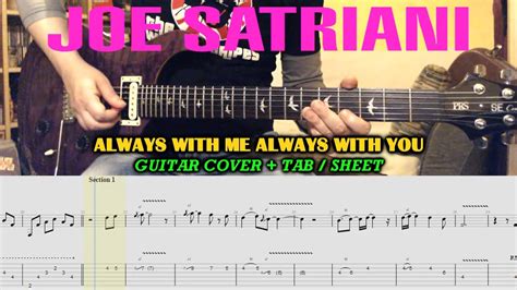 Always With Me Always With You GUITAR COVER + TAB Play Along Chords ...