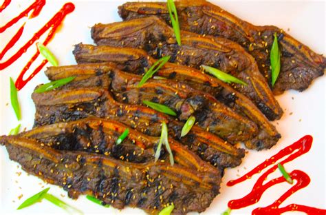 Korean Galbi Recipe: Marinated Quick Grilled Beef Short Ribs